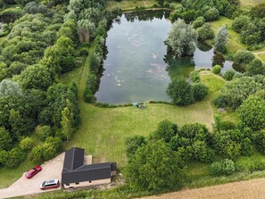 Unclassified image, 4 of 24, button - A tranquil lakeside setting. (Rockland St Peter)