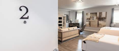1 chambre, fer et planche Ă repasser, Wi-Fi, literie fournie