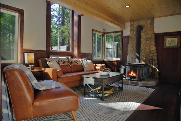 Smart TV, fireplace - Hobbit House - Heart of Town - Stunning Remodel (Idyllwild-Pine Cove)