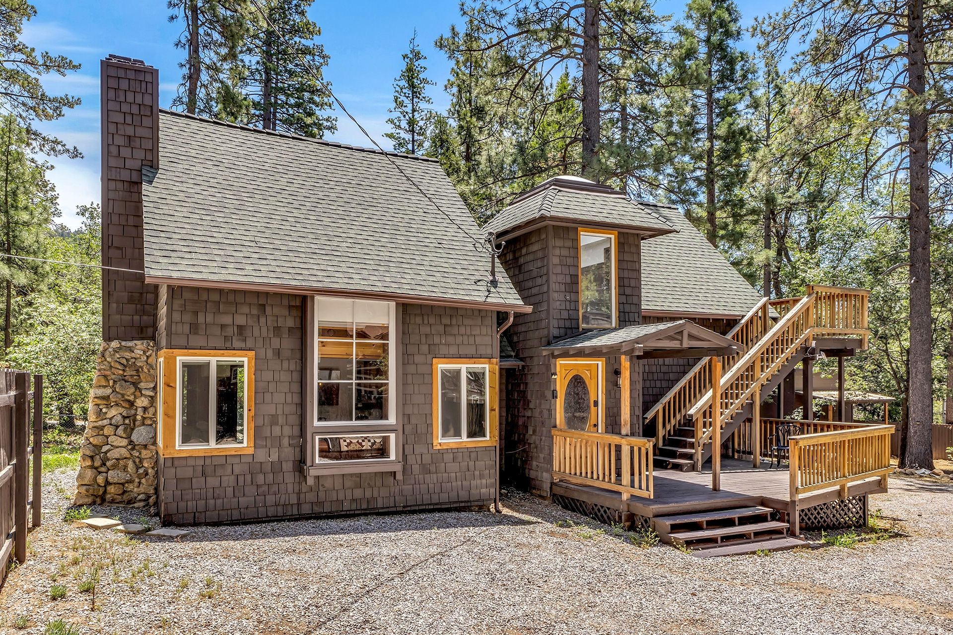 Front exterior with porch entry