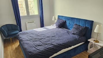 1 Schlafzimmer, Bügeleisen/Bügelbrett, Reisekinderbett, kostenloses WLAN