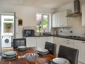 Private kitchen - You will love this spacious semi-detached dormer bungalow with enclosed garden. (Flamborough, near Bridlington)