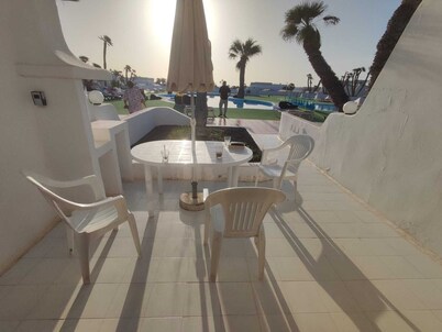 Fantastic Poolside Villa w. Sea view in Costa Teguise, Lanzarote, Canary Islands
