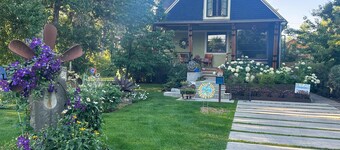 Coveted creekside setting, near downtown and Bogert Park.