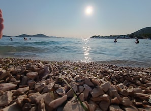 Beach - Mobile Home Drage in beautiful seaside Camp Oaza, 130 m from the beach (Drage)