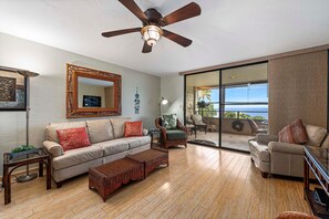 Condo, 1 King Bed (Holualoa Bay Villas 103) | Living area - Holualoa Bay Villas 103 (Kailua-Kona)