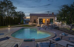 Piscine chauffée