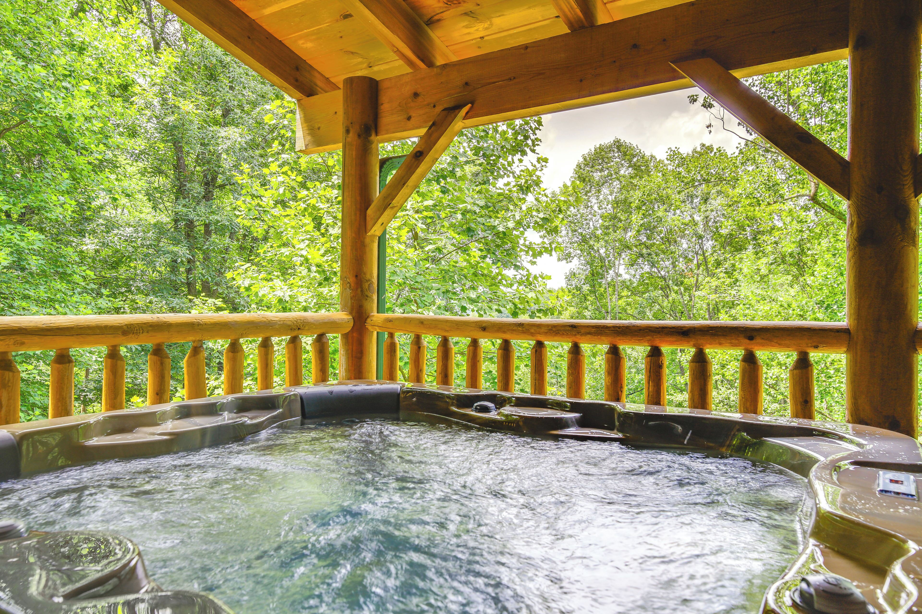 Bain à remous extérieur