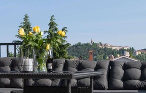 Outdoor dining - Luxurious home in Labin (Labin)