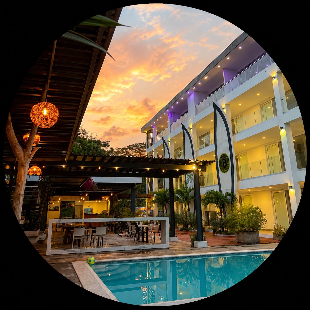 Outdoor pool