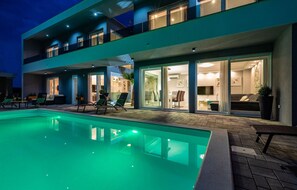 Una piscina climatizada