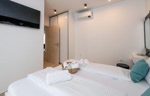 3 Schlafzimmer, Zimmersafe, Reisekinderbett, kostenloses WLAN