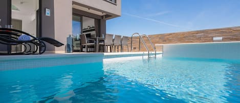 Piscine chauffée