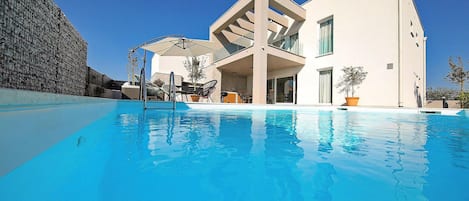 Beheizter Pool