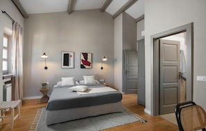 4 habitaciones, cuna de viaje, wifi gratis y ropa de cama