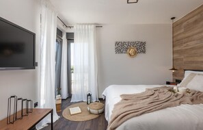 2 chambres, fer et planche à repasser, lit parapluie, Wi-Fi gratuit