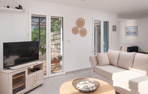 TV, fireplace, DVD player