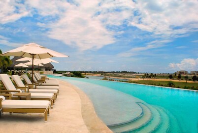 Charming Studio for 4 people with balcony, Wi-Fi, AC & pool access in Cap Cana