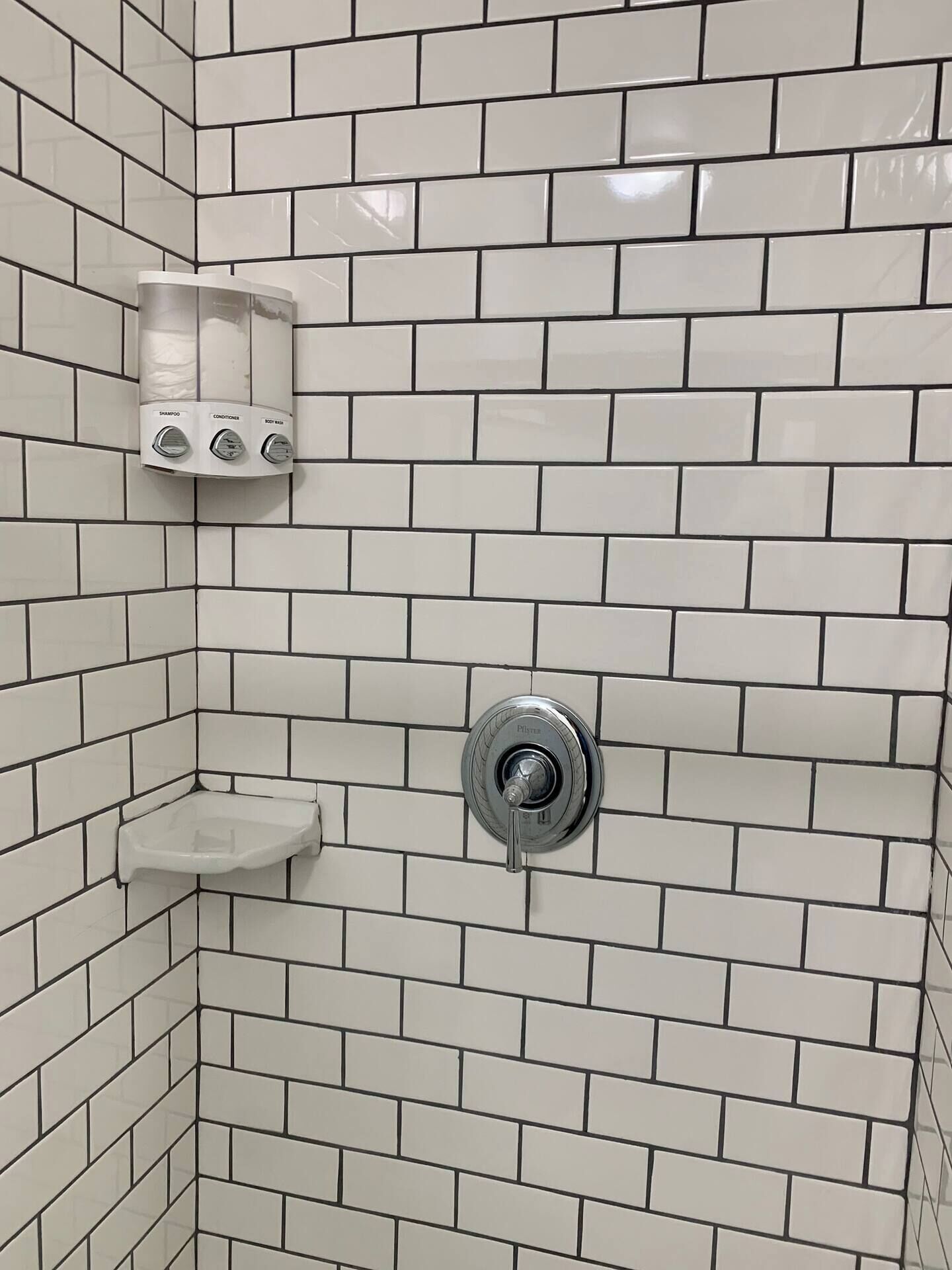 Secador de cabelo, toalhas de banho, sabonete, papel higiênico