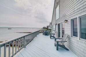 Terrace/patio - Serene Mattapoisett Home w/ Private Beach Access! (Mattapoisett)