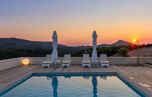 Piscine chauffée
