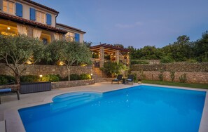 Piscine chauffée