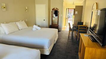 1 sovrum, mörkläggningsgardiner, gratis wi-fi och sängkläder