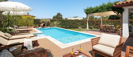 Piscine chauffée