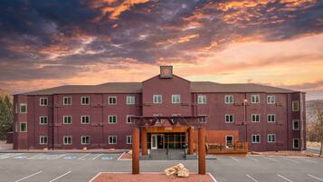 Voorkant van accommodatie