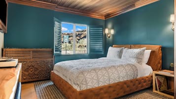 Standaard kamer, 1 queensize bed | 1 slaapkamer, luxe beddengoed, individueel gedecoreerd