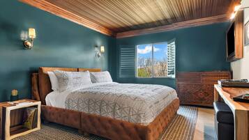 Chambre Standard, 1 très grand lit | 1 chambre, literie de qualité, décor unique, ameublement unique
