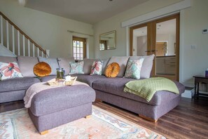 Una televisión de pantalla plana