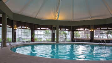 Indoor pool, seasonal outdoor pool