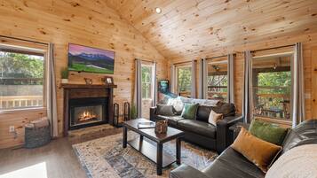 Smart-TV, Kamin, Videospiele