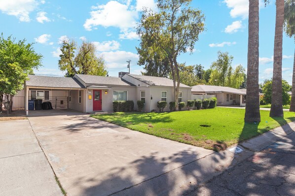 Front of property