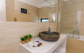 Shower, hair dryer