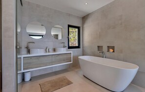 Shower, hair dryer