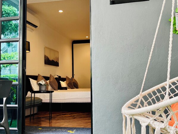 1 chambre, fer et planche Ă repasser, Wi-Fi, literie fournie