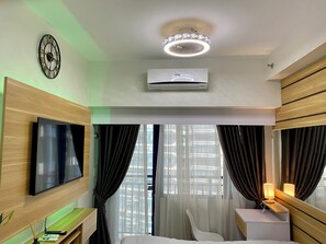 1 habitación, tabla de planchar con plancha, wifi y ropa de cama 