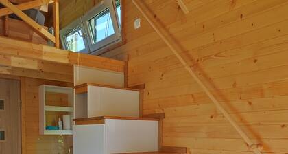 Maison d'hÎtes "Mobile Tinyhouse By Wolfsberger" avec vue sur la montagne, jardin partagé et Wi-Fi