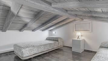 3 slaapkamers, een strijkplank/strijkijzer, gratis wifi, beddengoed