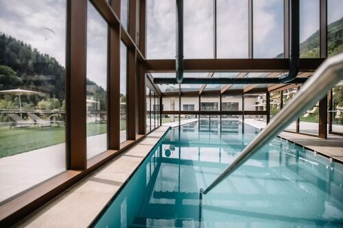 Holiday Apartment 'Camping Passeier Glamping Aurum' with Mountain View, Shared Pool and Wi-Fi