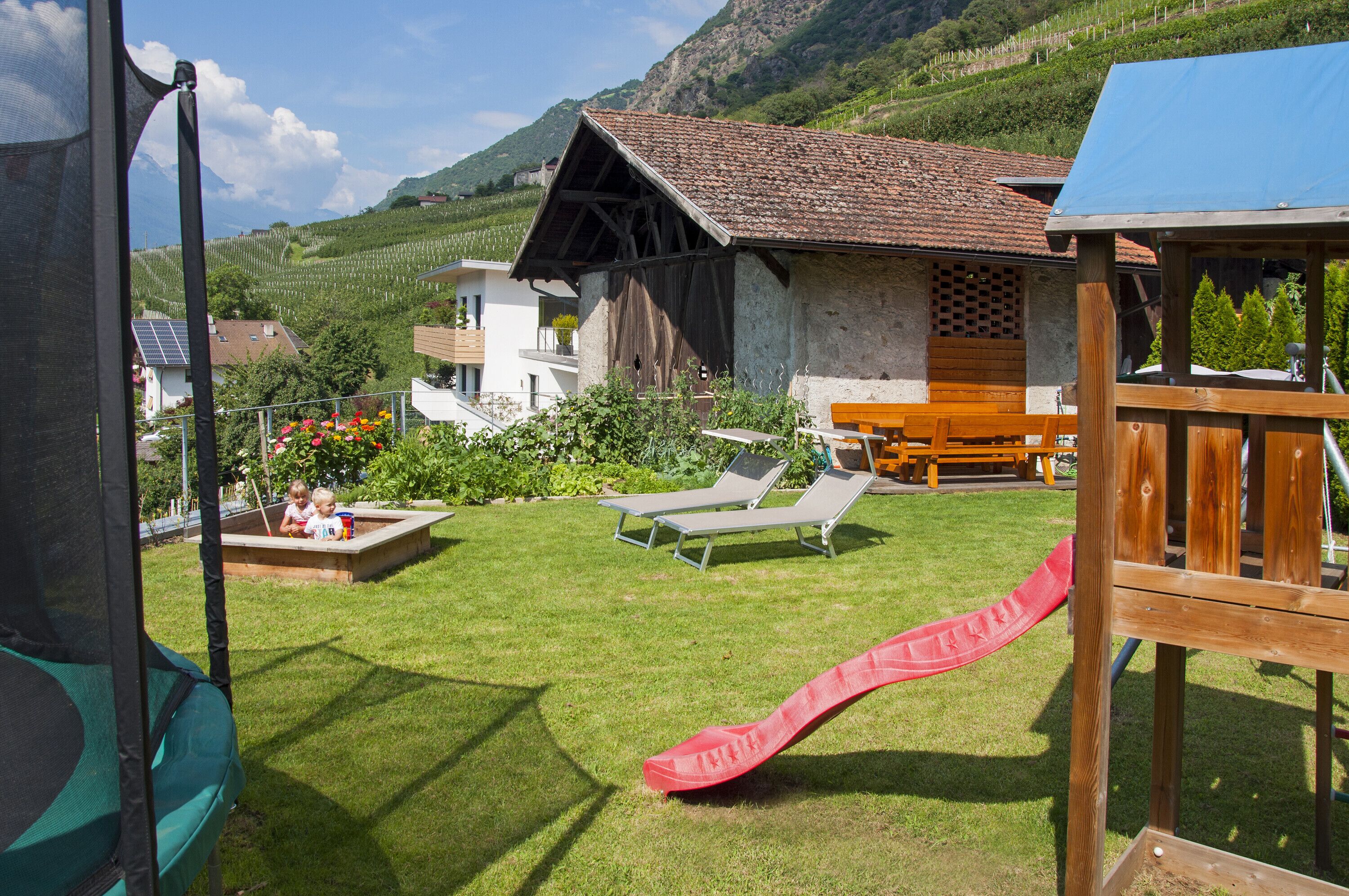 Enceinte de l’hébergement