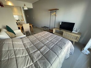 1 bedroom, iron/ironing board, Internet, bed sheets