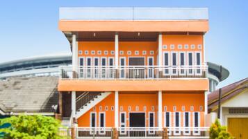 Fassade der Unterkunft