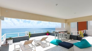 Rooftop terrace - Blue Sanctuary (Cole Bay)