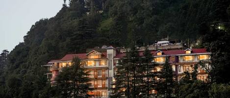 Façade de l’hébergement