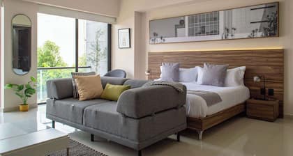 Enjoy the city in our urban loft