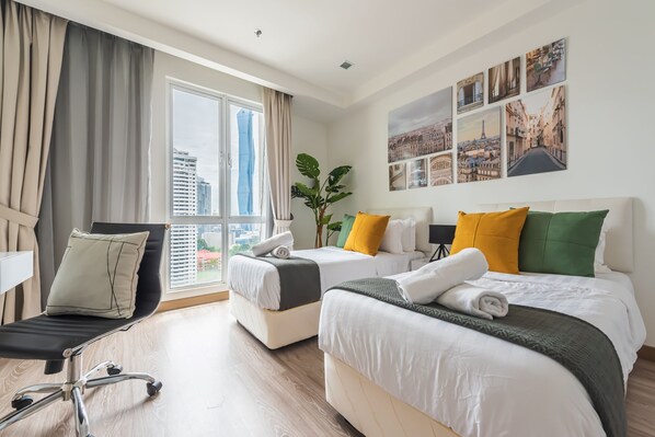 Exclusive Apartment - 21 | 2 dormitorios, cortinas opacas, tabla de planchar con plancha