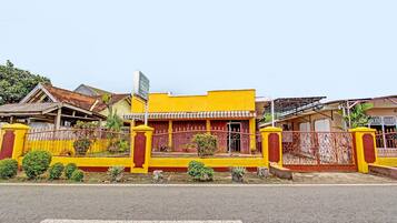 Fachada de la propiedad
